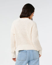 Load image into Gallery viewer, NEON ISLES CARDIGAN - OFF WHITE