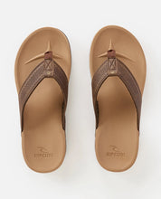 Load image into Gallery viewer, CHIBA BLOOM OPEN TOE - BROWN/TAN
