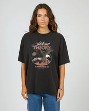 Load image into Gallery viewer, SHADOW OVERSIZED TEE - WASHED BLK
