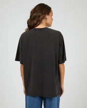 Load image into Gallery viewer, SHADOW OVERSIZED TEE - WASHED BLK