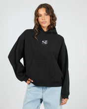 Load image into Gallery viewer, SILENT LUXE HOODIE - BLACK
