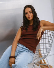 Load image into Gallery viewer, OLLIE BUTTON DOWN KNIT TANK