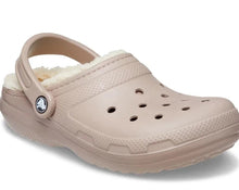 Load image into Gallery viewer, CROCS CLASSIC CLOG LINED - MUSHROOM/BONE