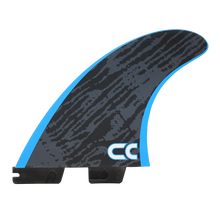Load image into Gallery viewer, FCS II CROSBY COLAPINTO PC TRI FINS - BLACK BLUE