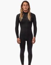Load image into Gallery viewer, VISSLA 7 SEAS 4-3 CHEST ZIP FULL SUIT - BLACK
