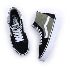 Load image into Gallery viewer, SK8-HI TAPERED MINI CORD GREEN - MULTI/TRUE