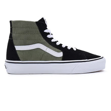 Load image into Gallery viewer, SK8-HI TAPERED MINI CORD GREEN - MULTI/TRUE