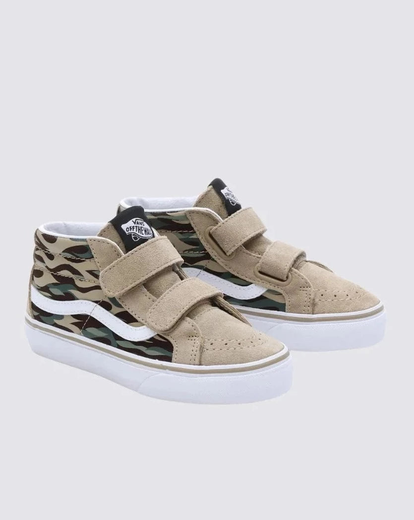 KIDS SK8-MID REISSUE V - FLAME CAMO LBR/MUL