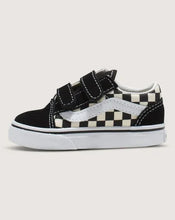 Load image into Gallery viewer, TODDLER VANS OLD SKOOL V - PRIMARY CHECK