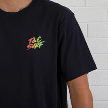 Load image into Gallery viewer, Border Check Tee - Midnight