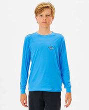 Load image into Gallery viewer, COSMIC TIDES L/S RASH VEST BOY - Royal Blue