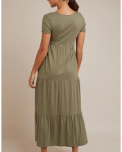 Load image into Gallery viewer, LOLA TIERED DRESS - Khaki
