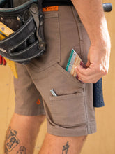 Load image into Gallery viewer, WORKWEAR MENS CALIPER WORK SHORT 19" - BRINDLE