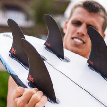 Load image into Gallery viewer, FCS II H4 QUAD REAR FINS - SMOKE