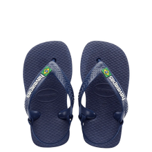 Load image into Gallery viewer, HAVAIANS BABY BRAZIL LOGO - Navy/Yellow