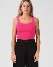 Load image into Gallery viewer, Knit Singlet - Hot Pink
