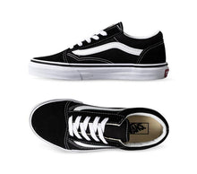 Load image into Gallery viewer, VANS KIDS OLD SKOOL - Black/True White