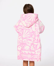 Load image into Gallery viewer, MIXED SNAP HOODED TOWEL PINK - GIRL

