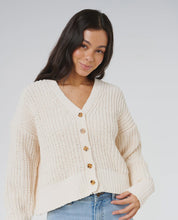 Load image into Gallery viewer, NEON ISLES CARDIGAN - OFF WHITE
