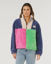 Load image into Gallery viewer, BLOCK PARTY POLAR FLEECE - NAVY
