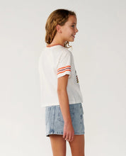 Load image into Gallery viewer, SURF CULTURE CROP TEE - GIRL
