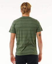 Load image into Gallery viewer, PLAIN STRIPE TEE 2 FOR $60 - DARK OLIVE
