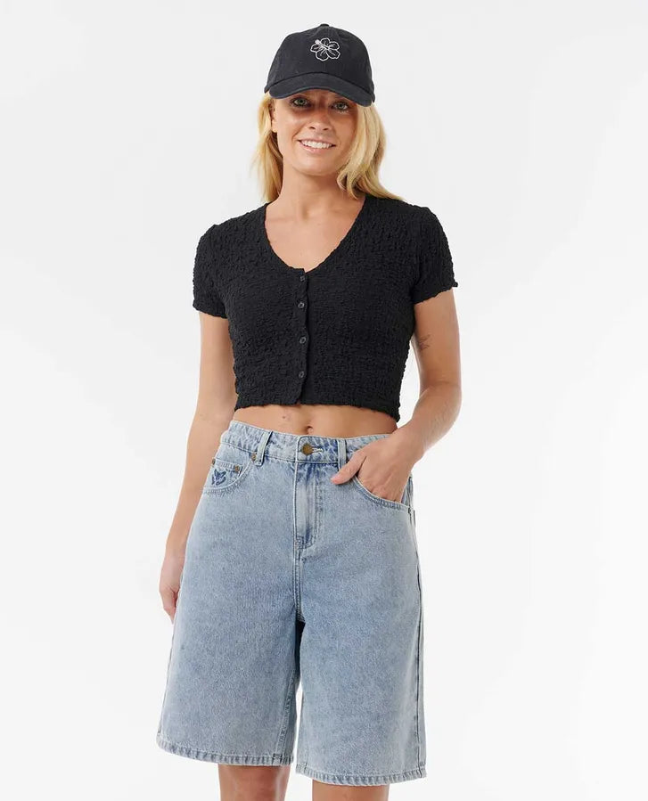 SUNSET LUAU TEXTURED TEE