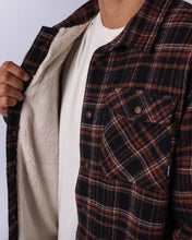 Load image into Gallery viewer, CANYON SHERPA FLANNEL - COFFEE
