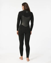 Load image into Gallery viewer, RIP CURL WOMENS FLASHBOMB 4-3 CHEST ZIP STMR - BLACK
