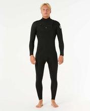 Load image into Gallery viewer, RIP CURL DAWN PATROL 4-3 CHEST ZIP STEAMER - Black

