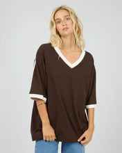 Load image into Gallery viewer, ZULU PANEL OVERSIZE TEE
