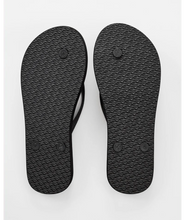 Load image into Gallery viewer, MIXED BLOOM OPEN TOE - BLK/GREEN
