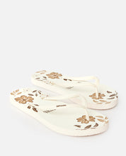 Load image into Gallery viewer, MIXED BLOOM OPEN TOE - OFF WHITE
