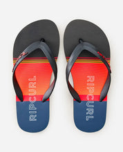 Load image into Gallery viewer, BREAKERS BLOOM OPEN TOE - LIGHT NAVY
