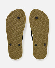 Load image into Gallery viewer, BRAND LOGO BLOOM OPEN TOE - OLIVE
