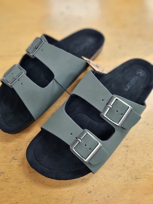 WOMEN'S DUO SLIDE DUSTY OLIVE