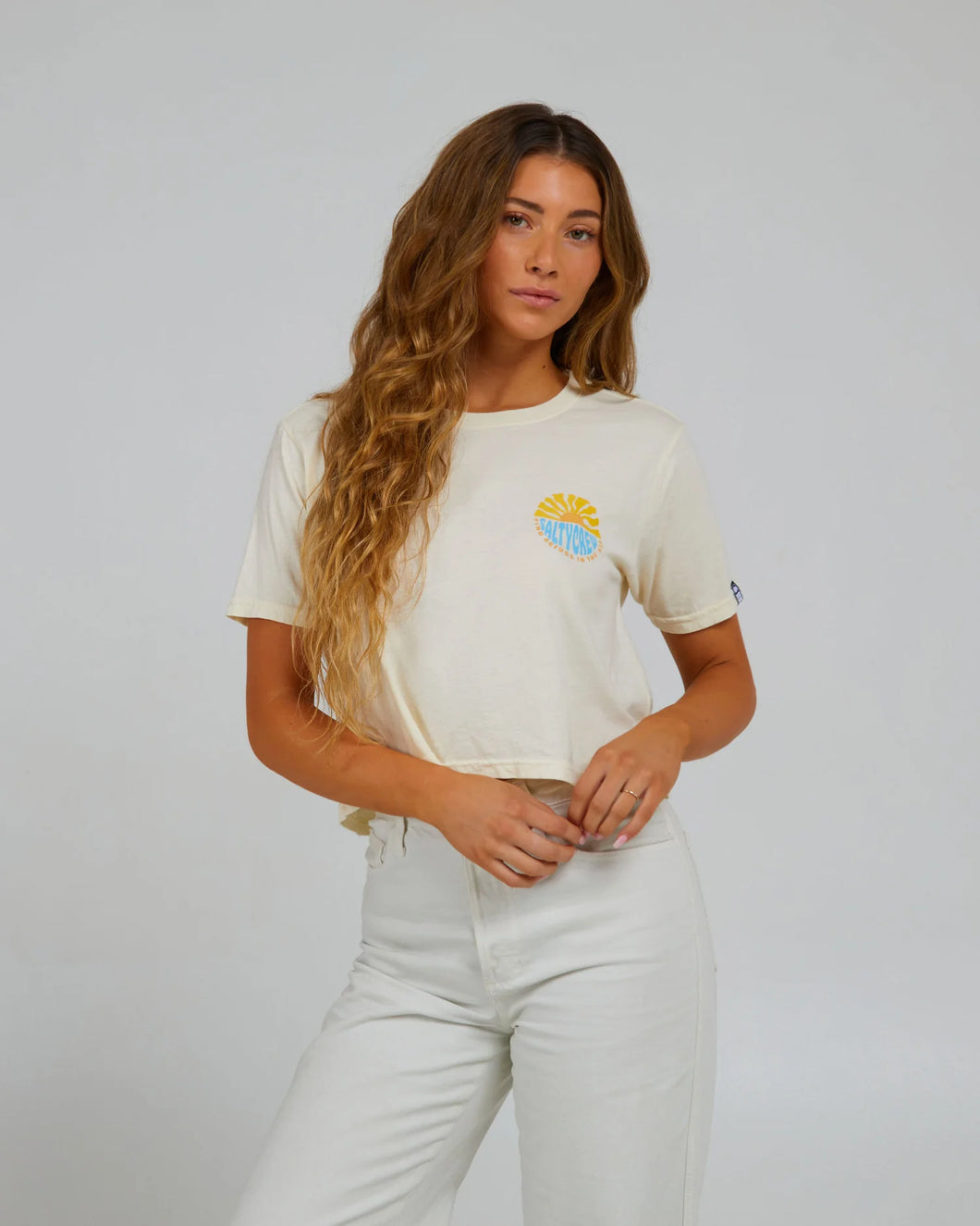 SUN DAYS CROP TEE