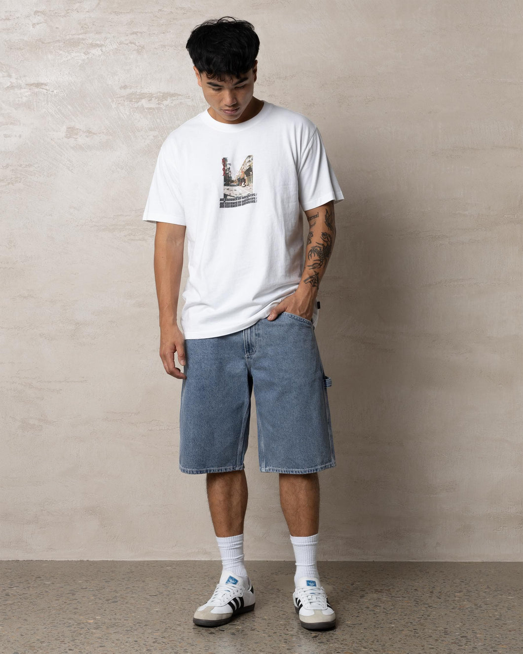 AMERICANA DENIM SHORT