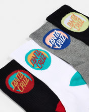 Load image into Gallery viewer, BOLD SHADOW DOT CREW SOCK 4 PACK - BOY
