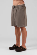 Load image into Gallery viewer, LINEN SHORT - MUSHROOM
