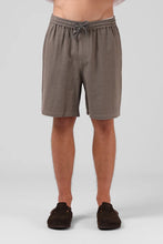 Load image into Gallery viewer, LINEN SHORT - MUSHROOM
