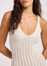 Load image into Gallery viewer, CROCHET V- NECK MIDI DRESS
