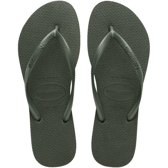 HAVAIANAS SLIM GREEN OLIVE