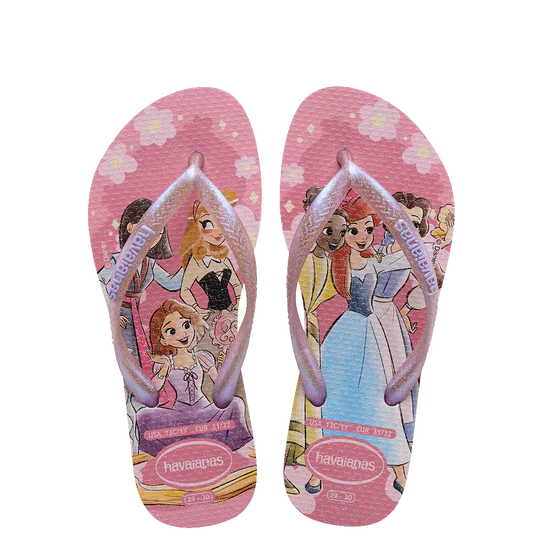 HAVAIANAS KIDS SLIM PRINCESS - PEONY ROSE