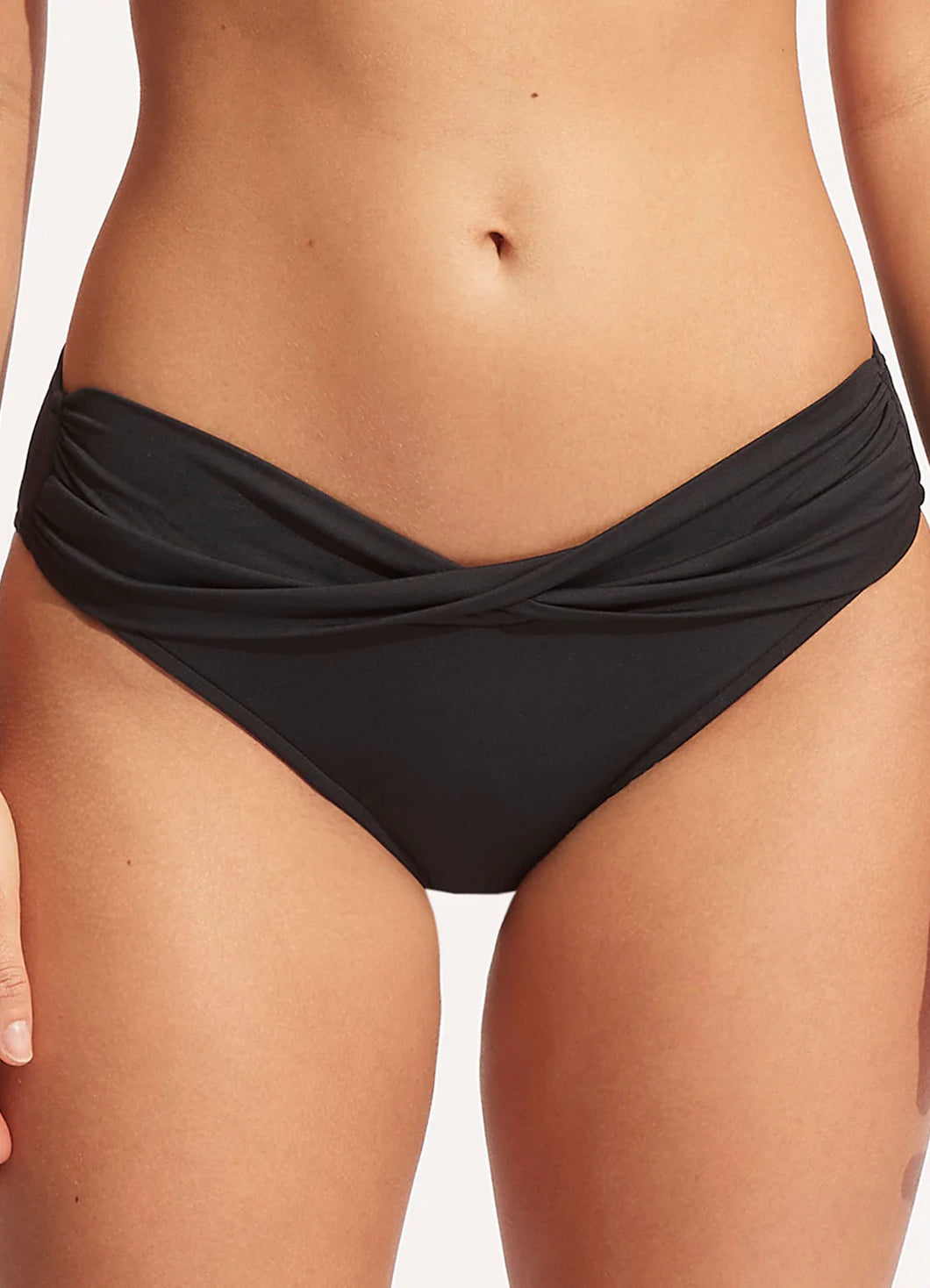 Twist Band Mini Hipster Pant