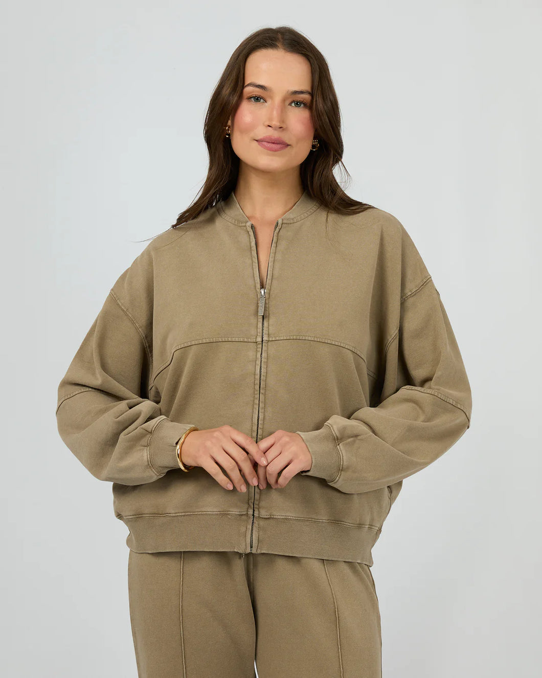 NARA FLEECE BOMBER