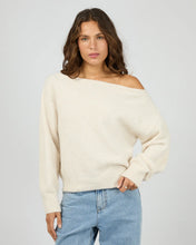 Load image into Gallery viewer, OFF SHOULDER KNIT JUMPER
