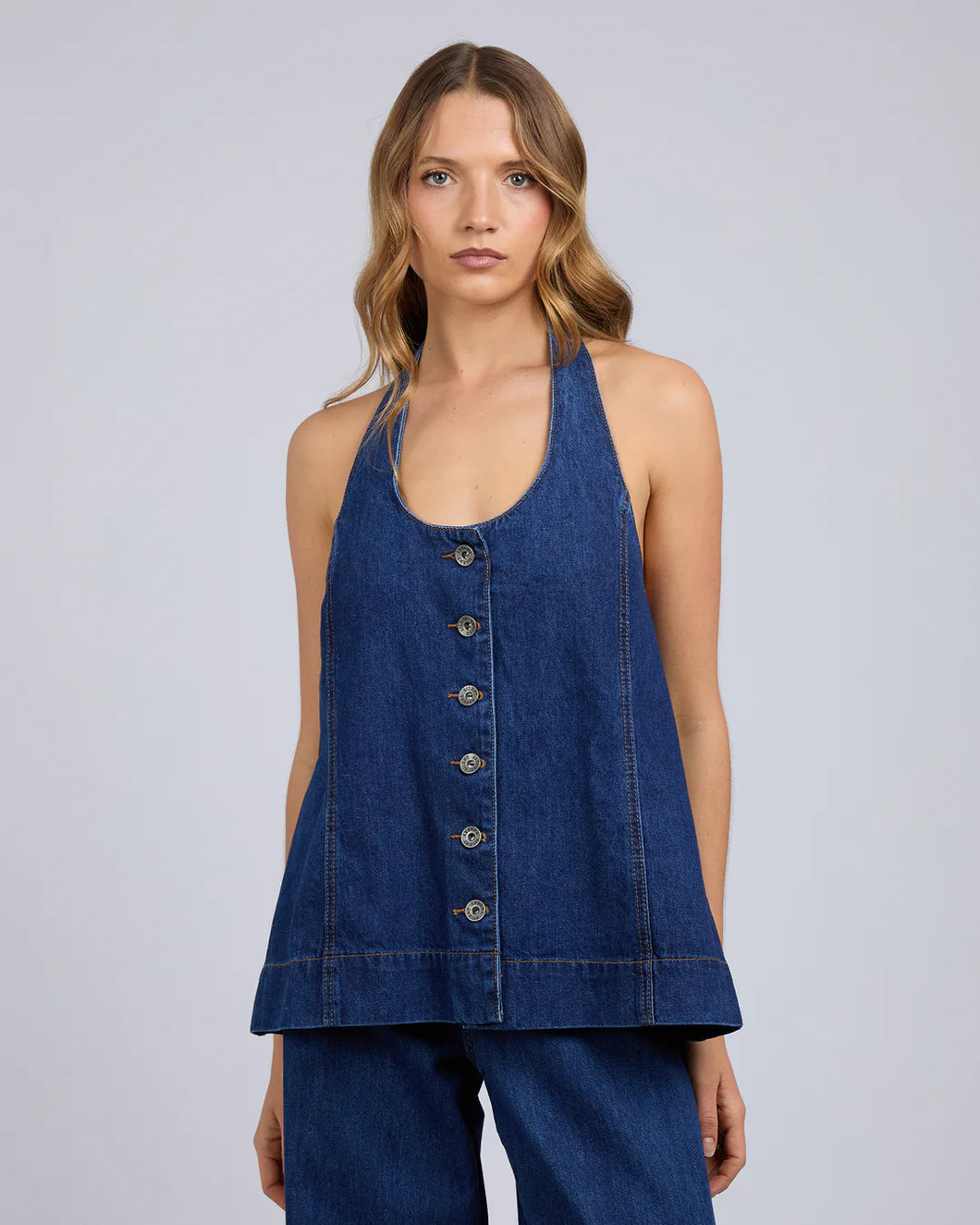 LENNI HALTER NECK TOP