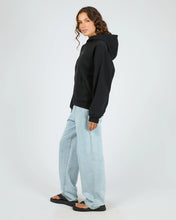 Load image into Gallery viewer, SILENT LUXE HOODIE - BLACK
