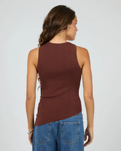 Load image into Gallery viewer, OLLIE BUTTON DOWN KNIT TANK
